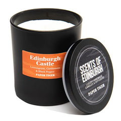 Edinburgh Castle Glass Tumbler Candle by Paper Tiger