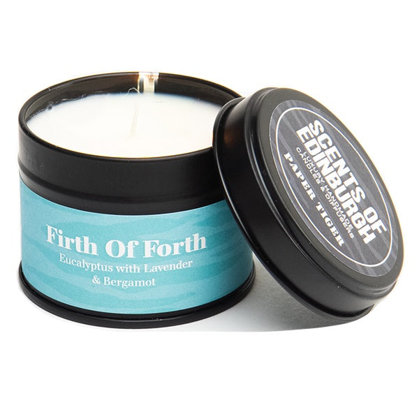 Firth of Forth Small Tin Candle by Paper Tiger