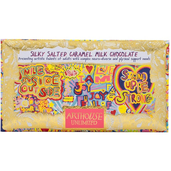 Full of Joy Milk chocolate Bar with Silky Salted Caramel