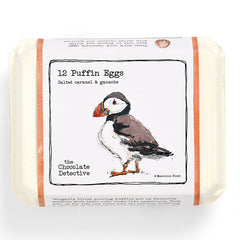 Salted Caramel Puffin Eggs