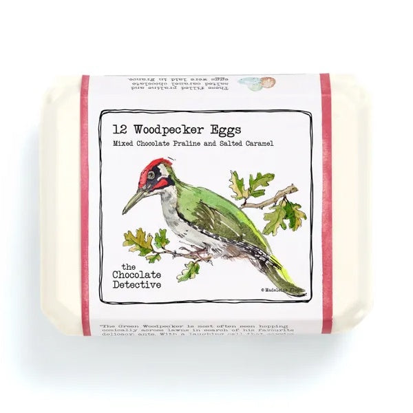 Mixed Chocolate Praline And Salted Caramel Woodpecker Eggs