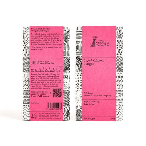 Dark Chocolate with Crystallised Ginger