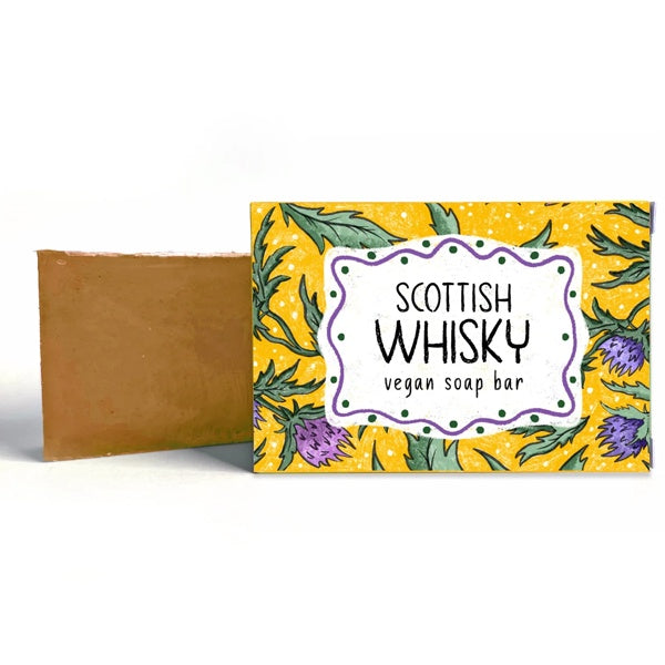 Scottish Whisky Vegan Soap Bar