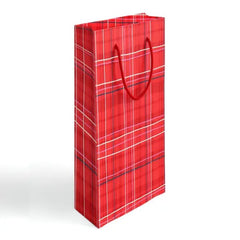 Tartan Bottle Bag