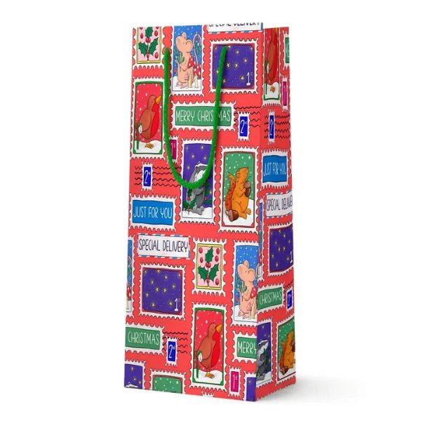 Stamp Bottle Gift Bag