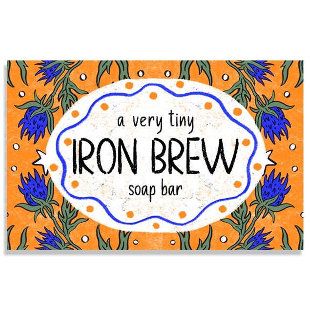 Iron Brew Scented Tiny Soap Bar