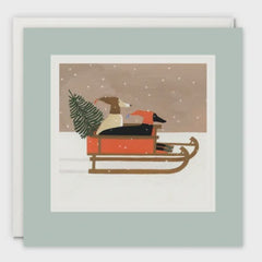 The Sled Paintworks Christmas Card