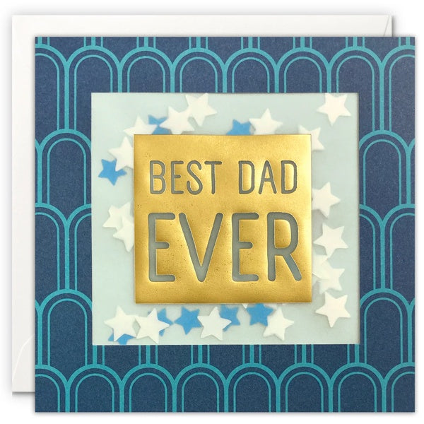 Best Dad Deco Shakies Card