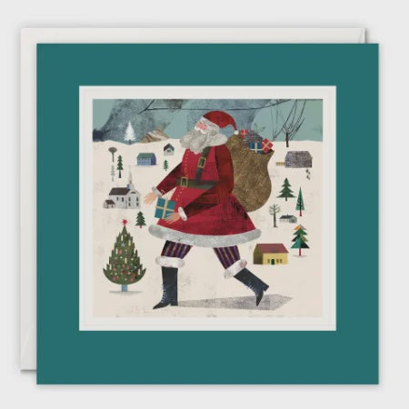 Santa Paintworks Card
