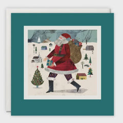 Santa Paintworks Card