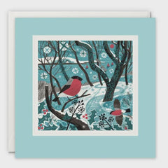 Bullfinches Paintworks Christmas Card