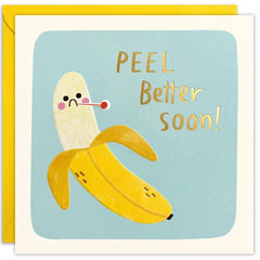 Peel Better Soon Square Card