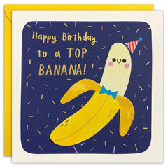 Top Banana Birthday Square Peg Card