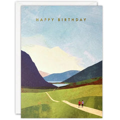 Hiking Birthday Offshore Card