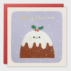 Happy Pudding Christmas Card