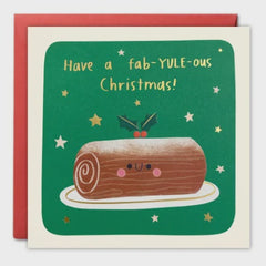 Fab Yule ous Christmas Square Peg Card