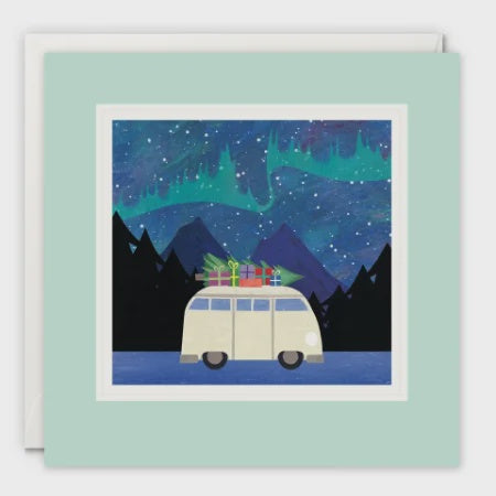 Christmas Camper Paintworks Card