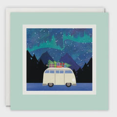 Christmas Camper Paintworks Card