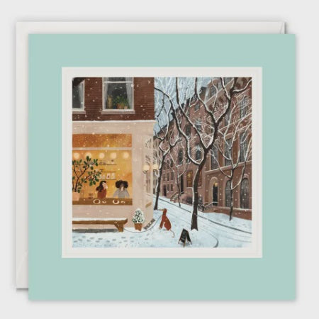 Coffee in the West Village Paintworks Card