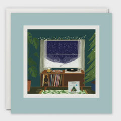 Christmas Records Paintworks Card