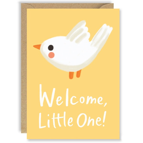 Welcome Little One! Bird Card