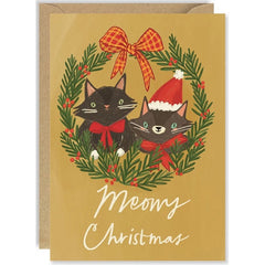 Meowy Christmas Card