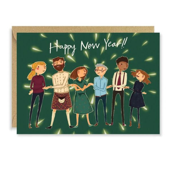 New Year Hogmanay Card