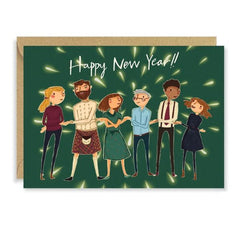 New Year Hogmanay Card