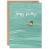 Happy Birthday Swimming Card