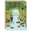 Happy Birthday Waterfall Card