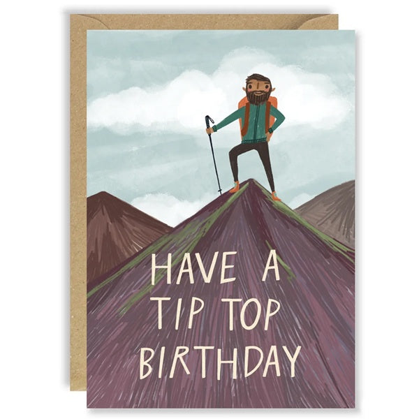 Have A Tip Top Birthday Card