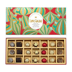 Love Cocoa Festive Petite Chocolate Truffle Selection Box