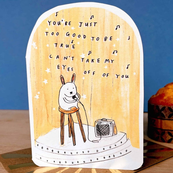 Too Good to be True Card