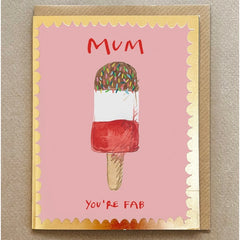 You're Fab Mum Gala Card