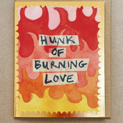 Hunk of burning Love Gala Card