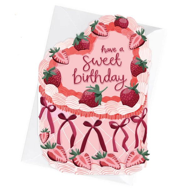 Have A Sweet Birthday Cake Card