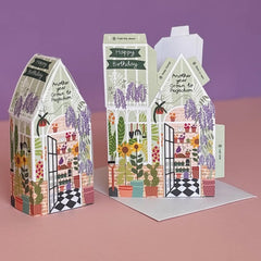 Greenhouse 3D Slot Together Birthday Card
