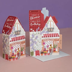 Secret Garden Florist 3D Slot Together Birthday Card