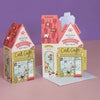 Cat Cafe 3D Slot Together Birthday Card