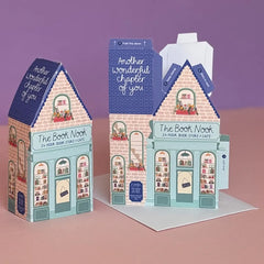 The Book Nook 3D Slot Together Birthday Card