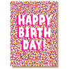 Birthday Sprinkles Letterpress Card