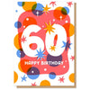 60 Stars Birthday Card