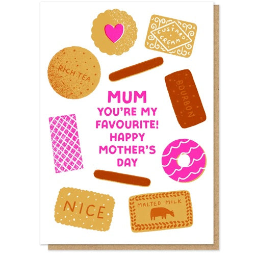 Mum You're My Favourite Card
