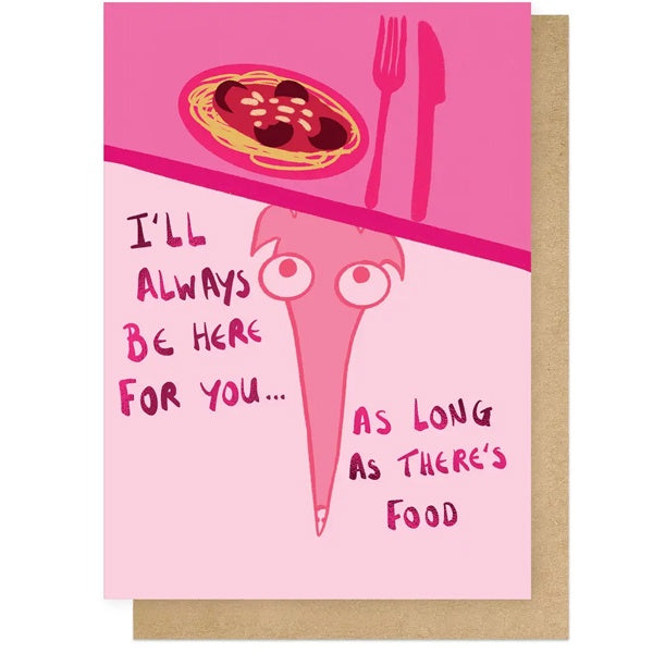 I'll Be There Card