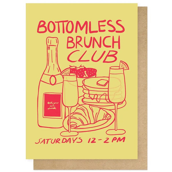 Bottomless Brunch Club Card