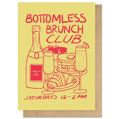Bottomless Brunch Club Card