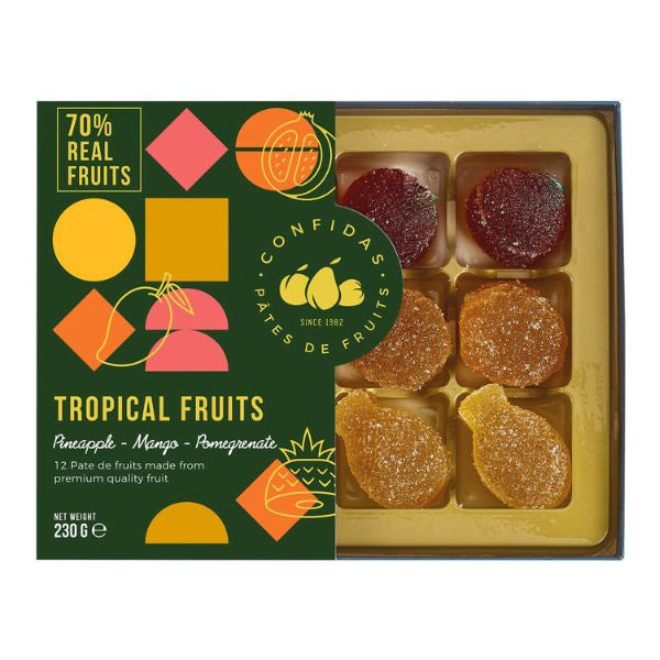 Tropical Fruits Giftbox of Pâte de Fruits