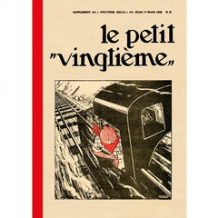 Tintin Le Petit Vingtieme Locomotive A6 Notebook