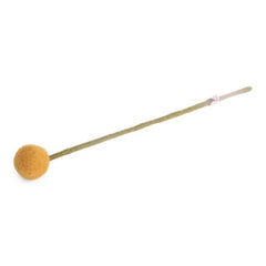Yellow Flower Bud Felt Decoration
