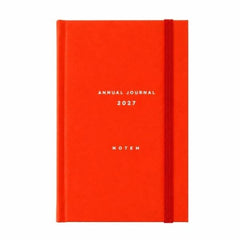 Small Alva Annual Journal 2027 Orange